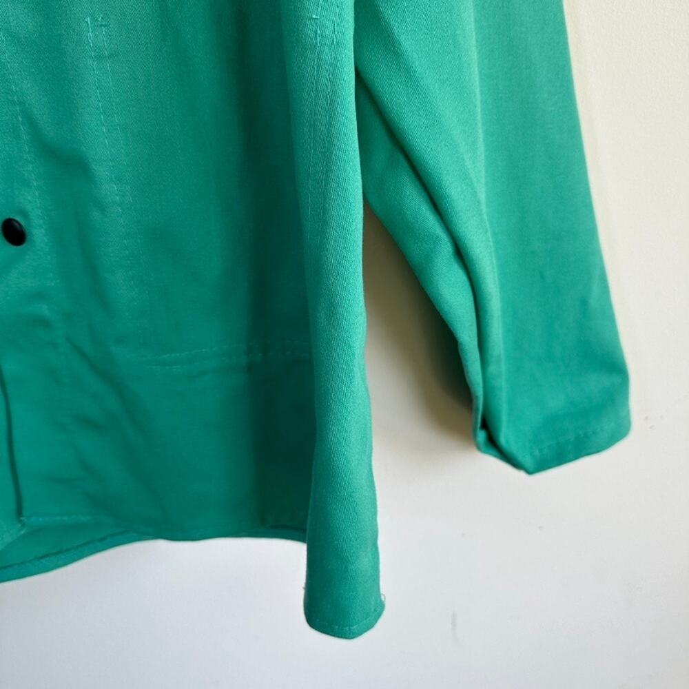 Westex Proban FR-7A Flame-Resistant Shirt Men's Size L Jacket Green Snap-Button - Picture 3 of 9